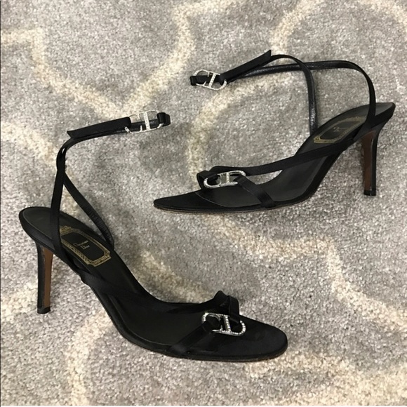 dior strappy heels